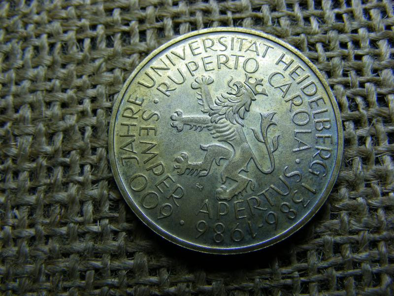 5 márka érme, 1986, D