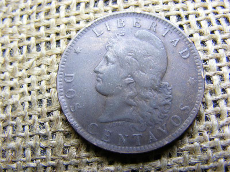 2 Centavos, 1893, Spanyolország