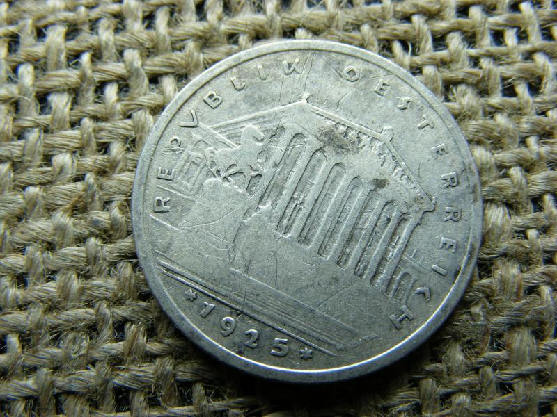 Ezüst 1 schilling, 1925