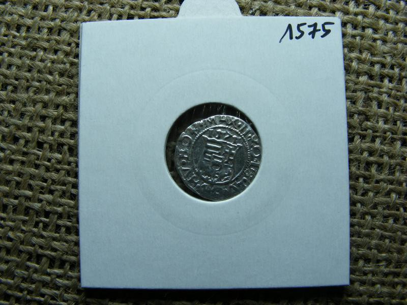 Miksa Dénár, 1575, ezüst