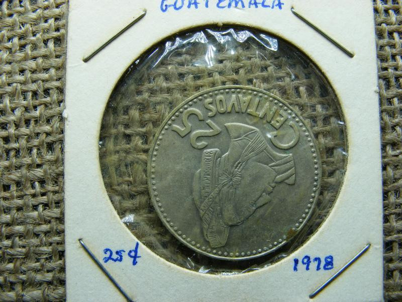 Guatemala 25 Centavos, 1978