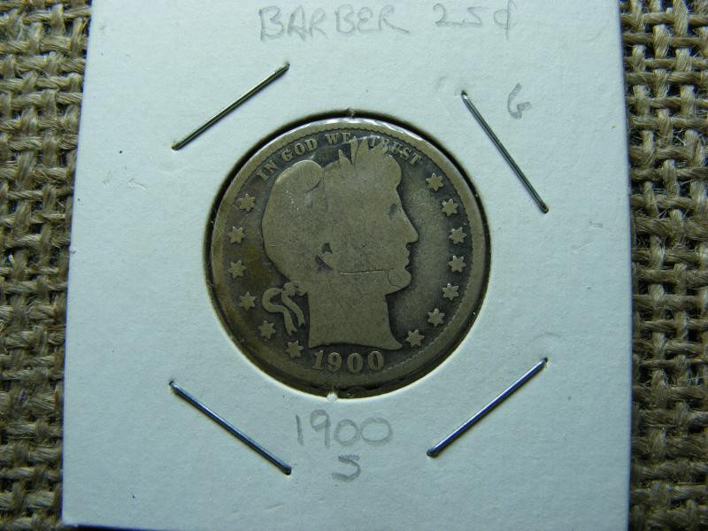 USA 1/4 dollár érme, 1900, San Francisco