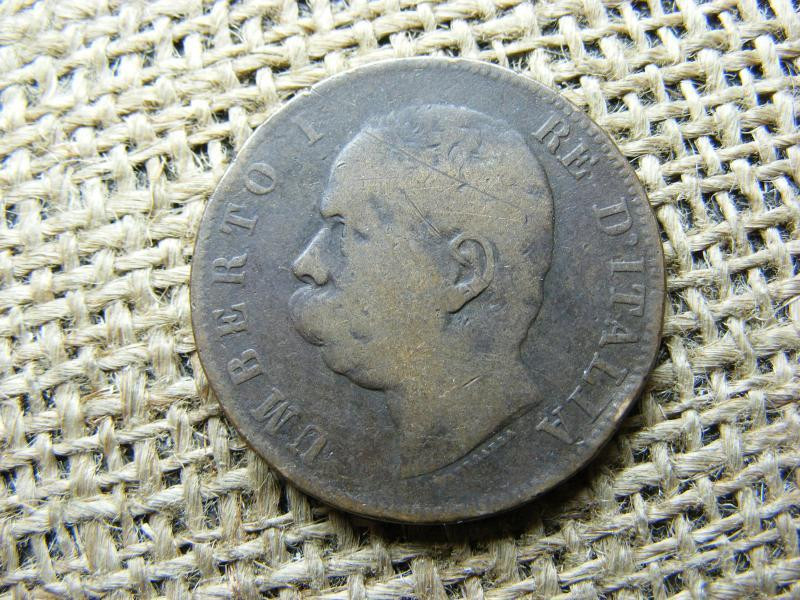 Olaszország 10 Centesimi, 1893, II. Umberto