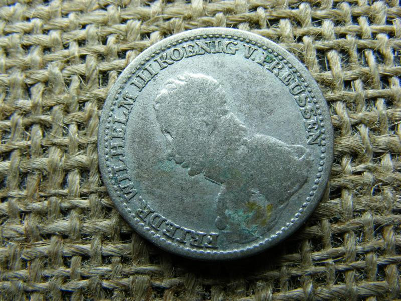 Ezüst 1/6 tallér, 4 groschen, 1817
