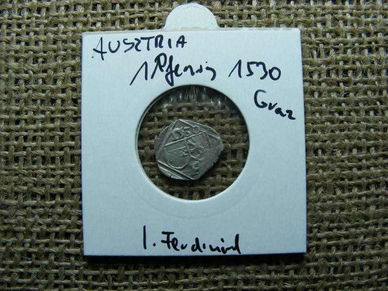 Ausztria, Graz, 1 pfennig, 1530, ezüst