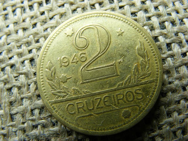 Brazil 2 Cruzeiros, 1946
