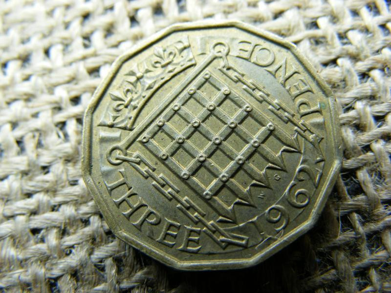 3 pence, 1962, Nagy-Britannia