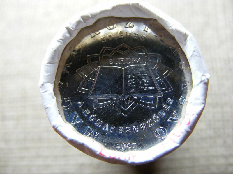 50 forintos érme, 2007, Római szerződés, rolni