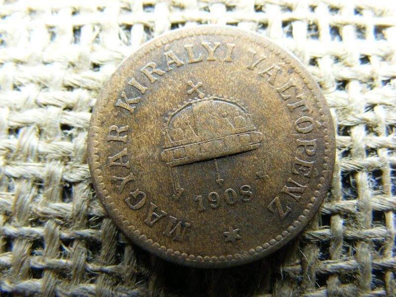 2 Fillér, 1908, KB