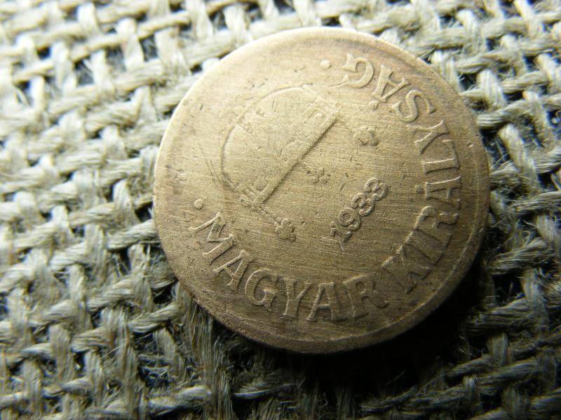 2 Fillér, 1933, Magyarország