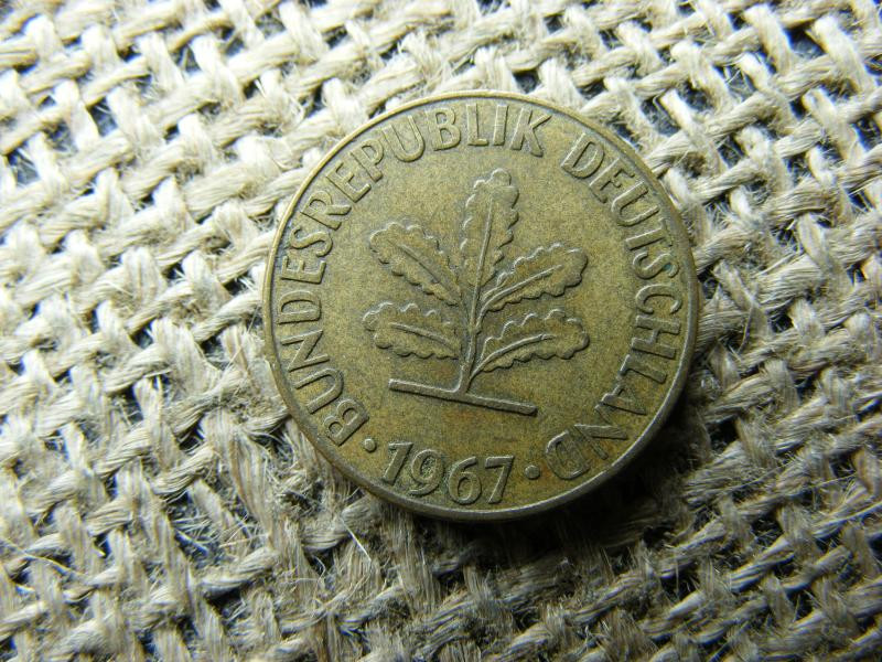 5 Pfennig, 1967, J jelű