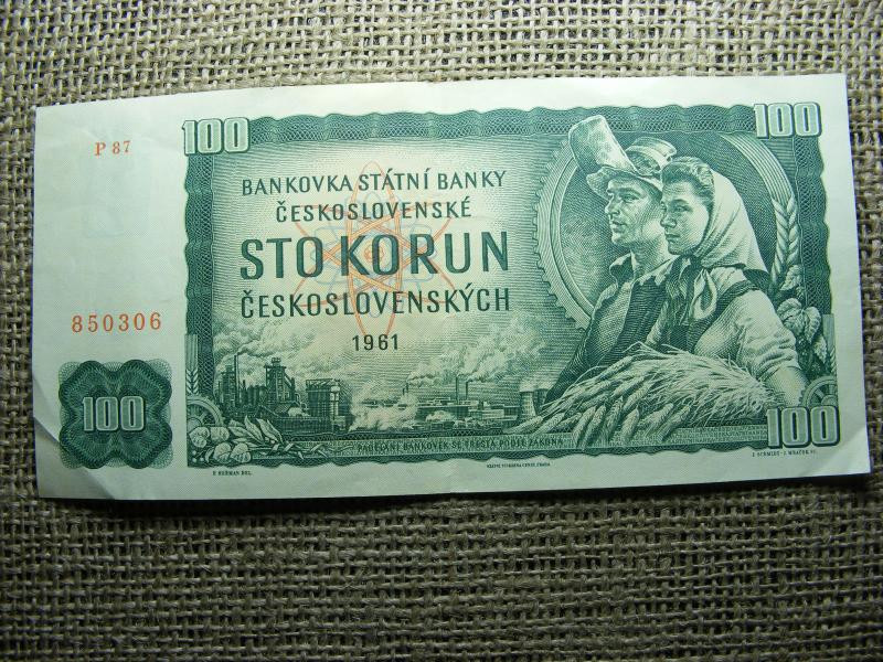 100 korona, 1961, Magyarország