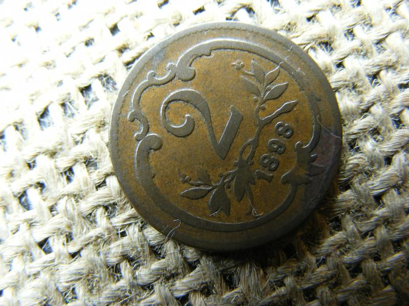 2 Heller, 1898, Korona Érem