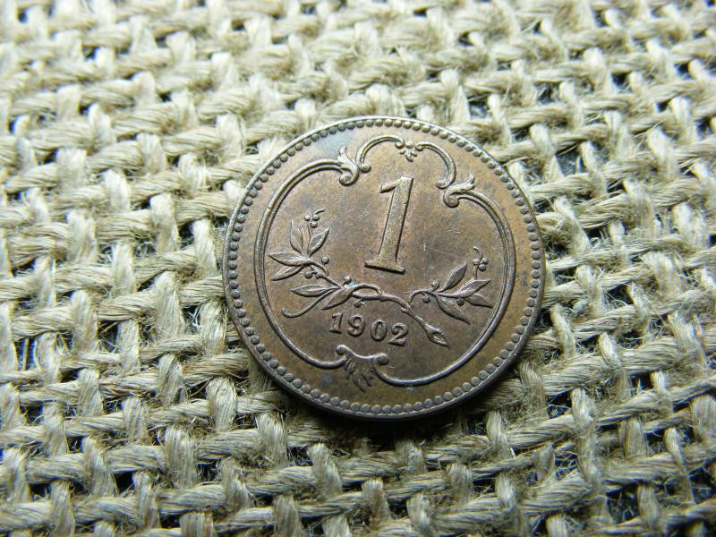 1 Heller, 1902, Verdefényes