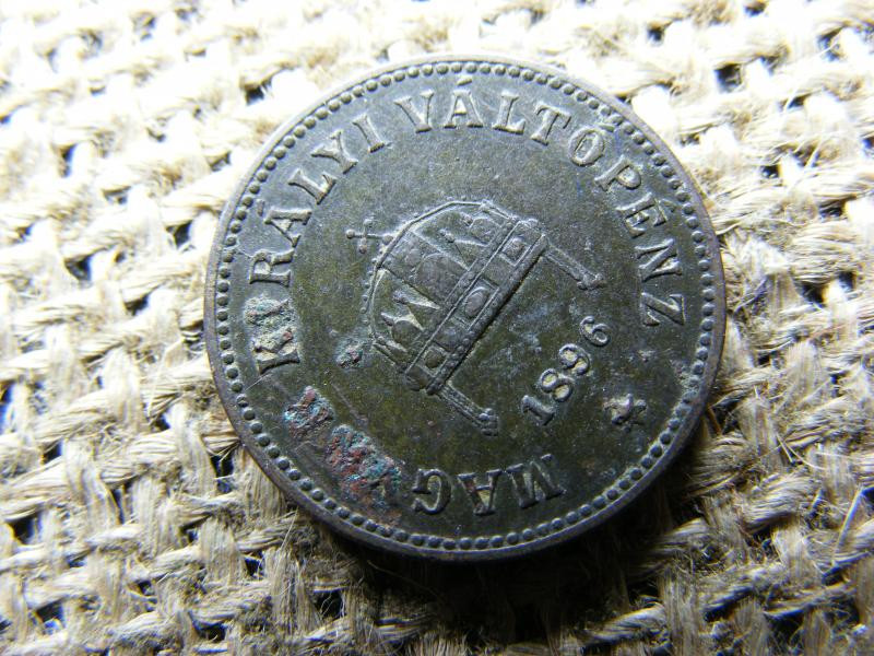 2 fillér 1896 KB, korona pénzrendszer