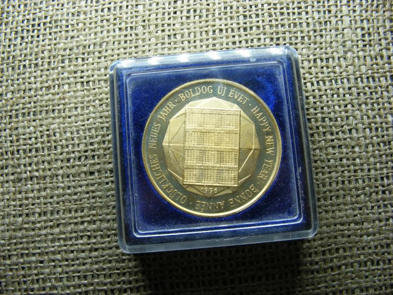 Verdefényes emlékérem, 1996, BÚÉK PP