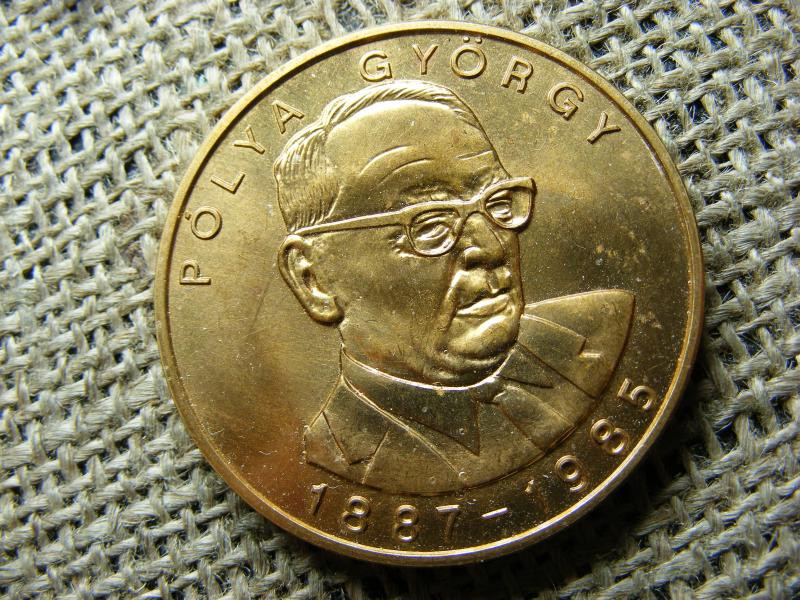 Pólya György Emlékérem, 1887-1985, Verdefényes