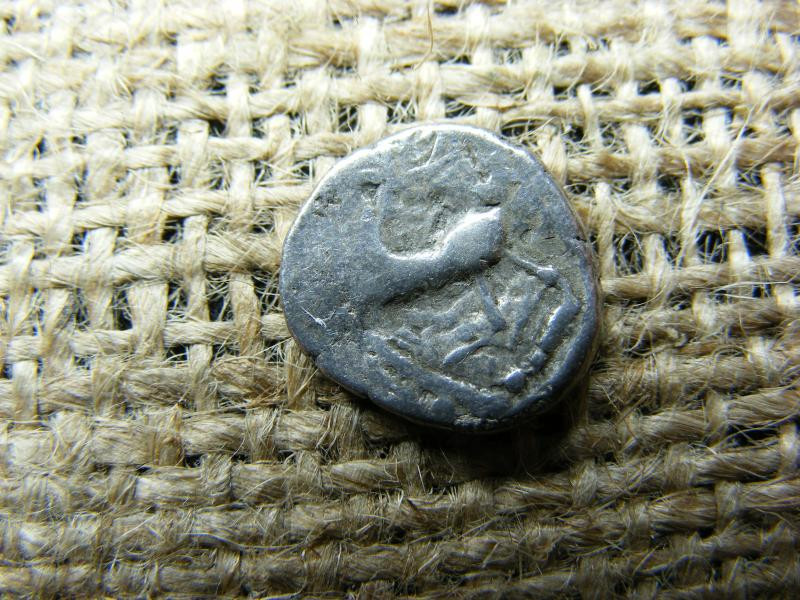 Boii típusú kelta ezüst drachma, Kr.e. 1-2. század