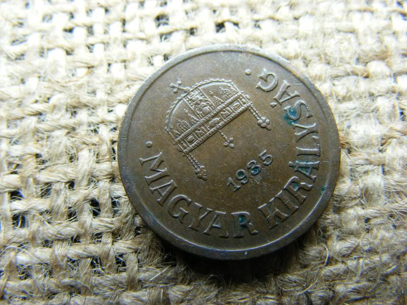 2 fillér, 1935, Magyarország