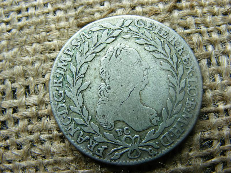 Ezüst 20 krajcár, 1765, Ferenc, EVMD