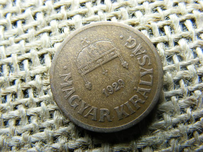 2 Fillér, 1929, Magyarország