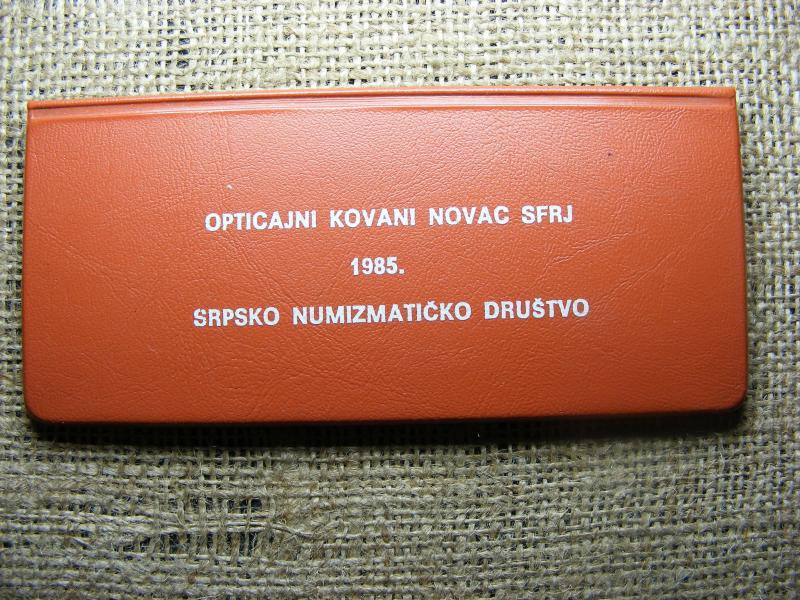 Jugoszlávia, 1985, tokos érem sor