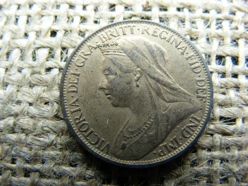 1 Farthing, 1899, Verdefényes