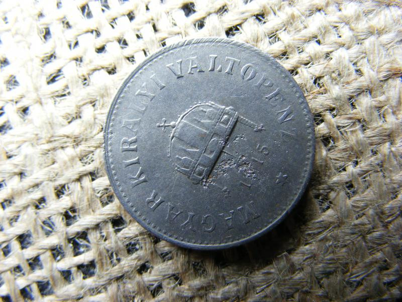 10 fillér 1915, Vas