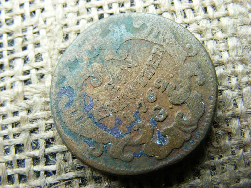 1 krajcár, 1762, G