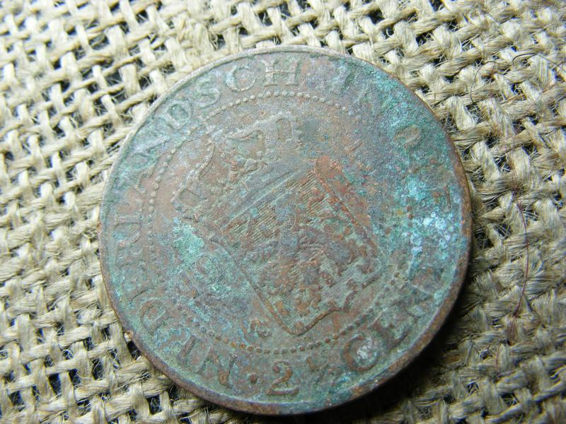 Holland India 2 1/2 cent, 1915