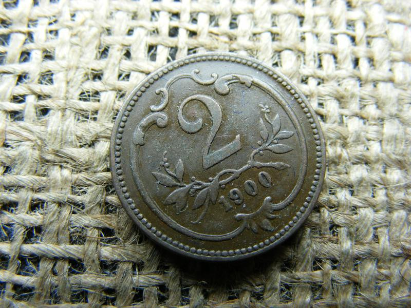 2 Heller, 1900, Korona-pénzrendszer