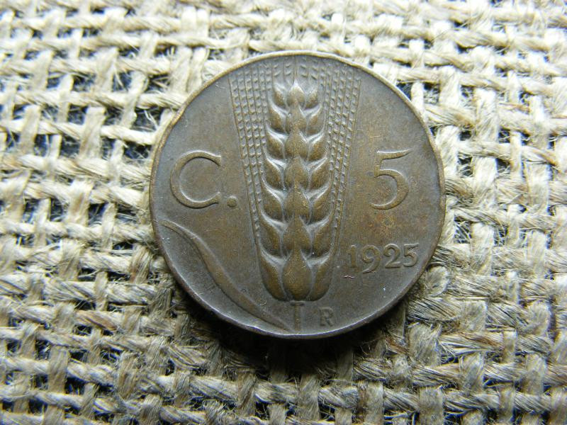 5 Centesimi, 1925, Olaszország