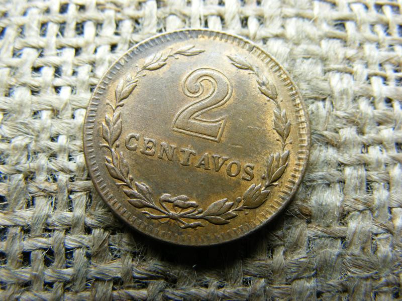 Argentína 2 centavos, 1946
