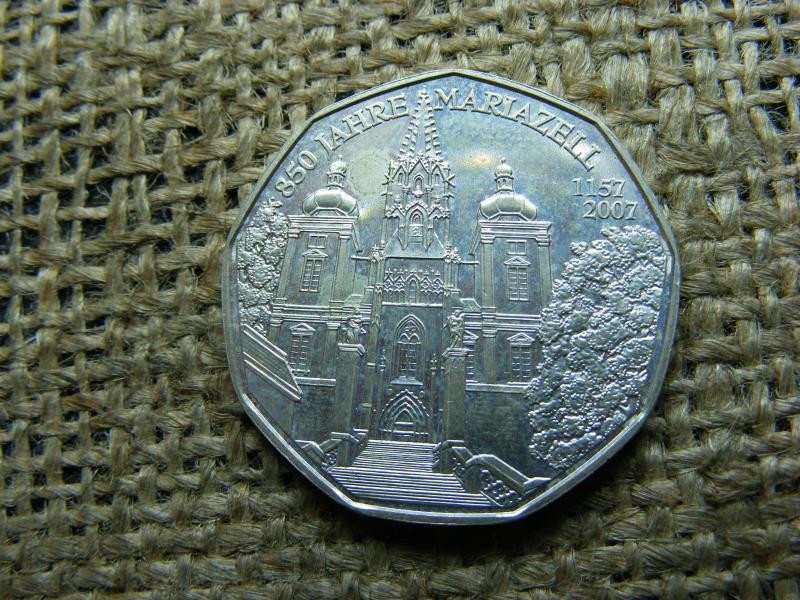 Ezüst 5 euró érme, 2007