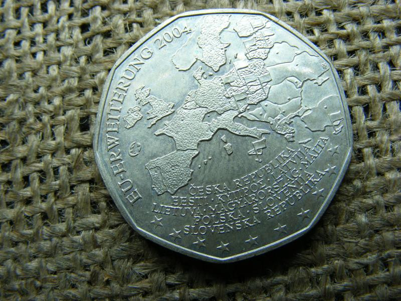 Ezüst 5 euró érme, 2004