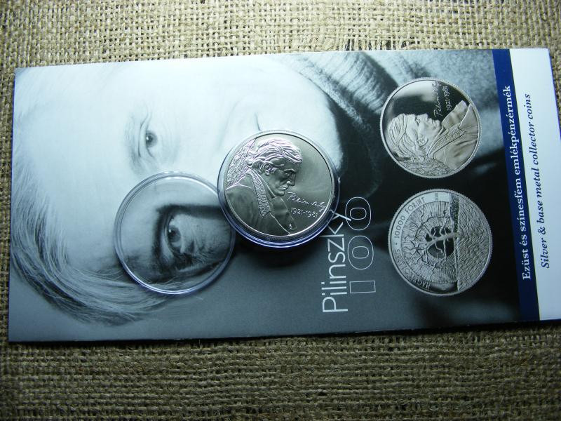 2000 forintos érme, 2021, Pilinszky, BU