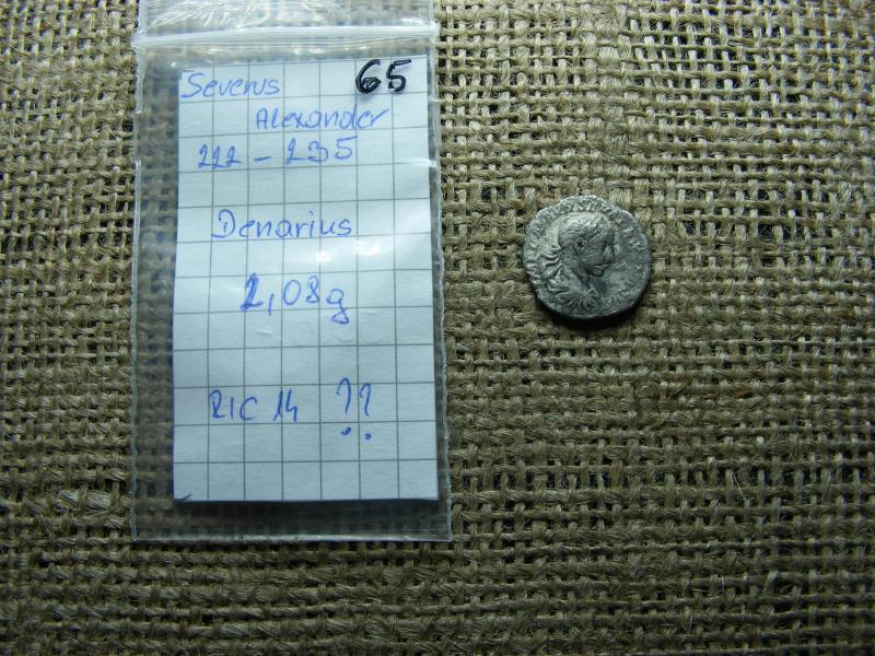 Severus Alexander ezüst dénár, 222-235, Római Birodalom