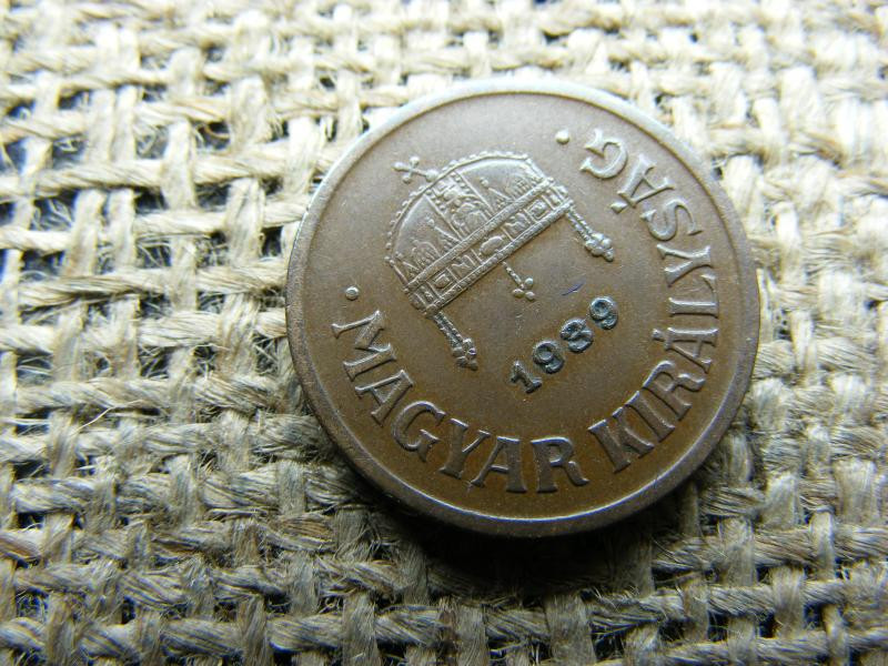 2 Fillér, 1939, Magyarország