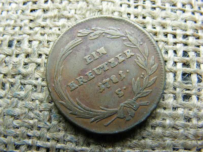 1 Krajcár, 1781 S, II. József