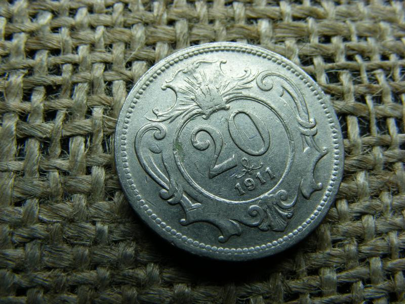 20 Heller 1911, Korona Fémpénz