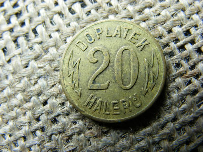 20 halieru, 1942, Doplatek