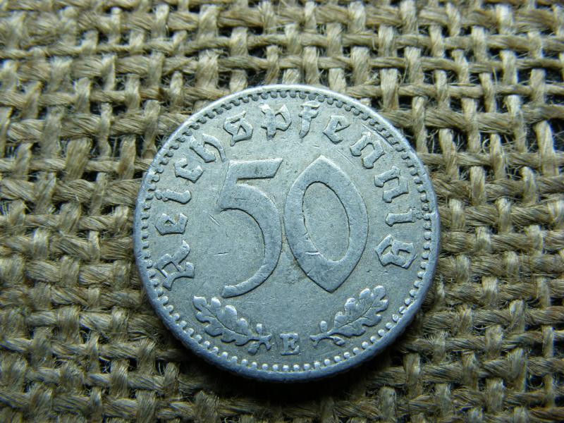 Birodalmi 50 pfennig, 1935, E jel