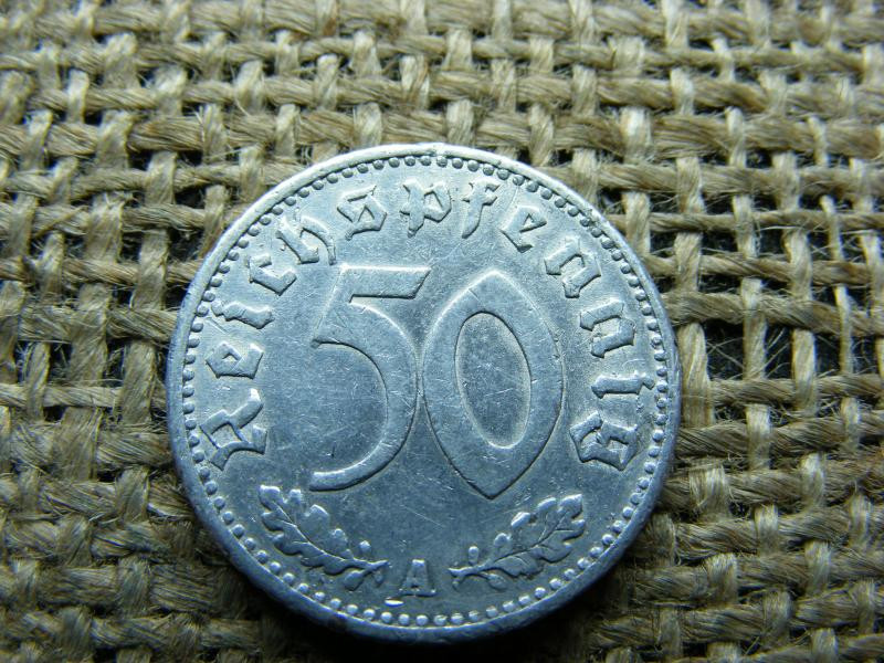 Birodalmi 50 pfennig, 1935, A