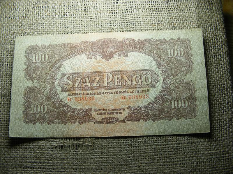 100 pengő, 1944, VH