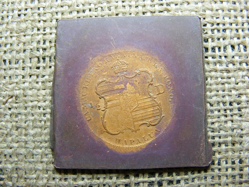 Hapalua 1/2 dollár, 1883, Hawaii, csegely