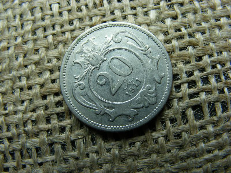 20 Heller, 1911, Korona-pénzrendszer