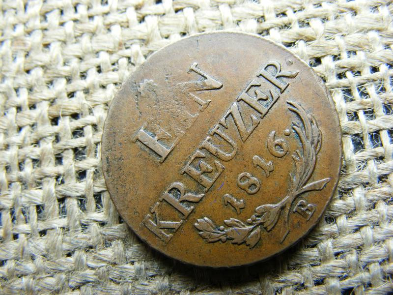 1 Krajcár, 1816, B