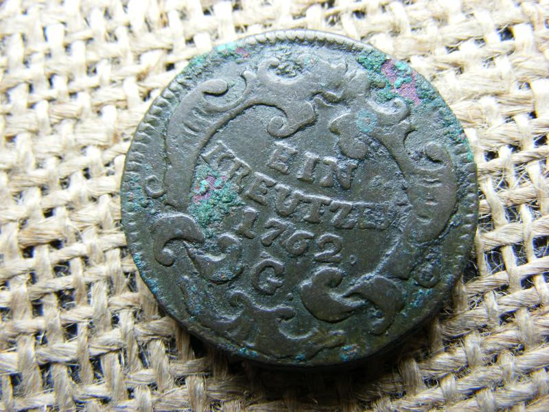 1 krajcár, 1762, G