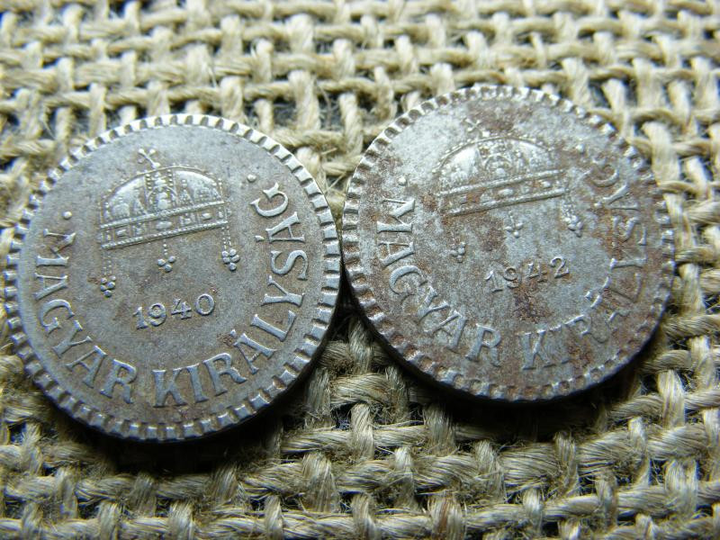 2 Fillér, 1940, 1942, Magyarország