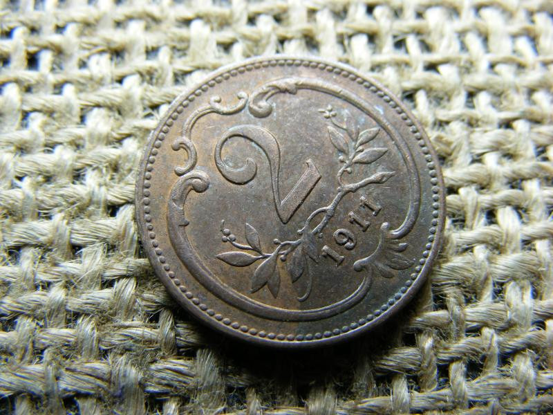 2 Heller, 1911, Korona
